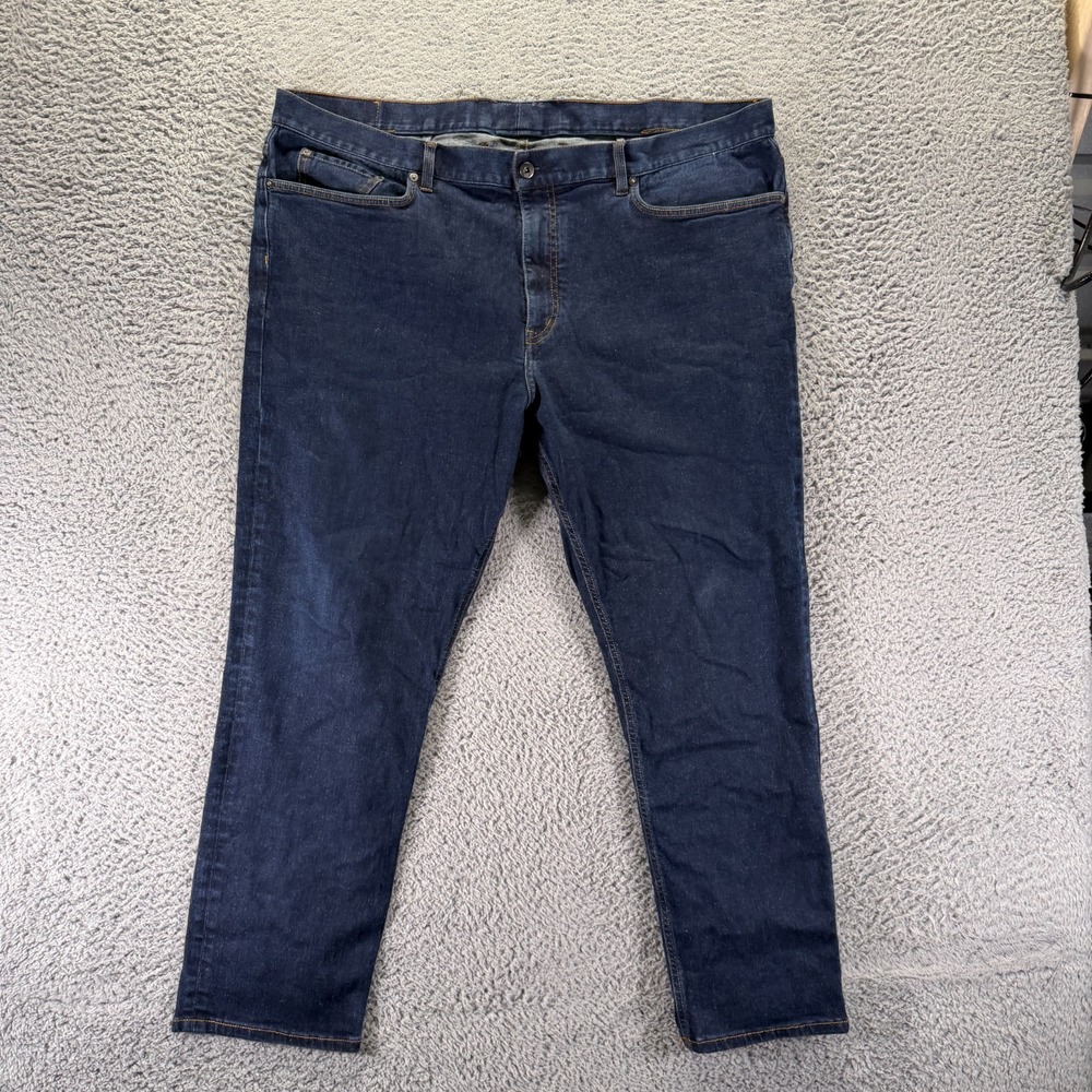 Spoke London Jeans Mens 46x29 Blue Cotton Denim Straight Travel Workwear Stretch